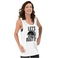 thumbnail image 4 of Lets Taco Bout It Tuesday Funny Food Plus Size Graphic Tank Top Brisco Brands 3X, 4 of 5