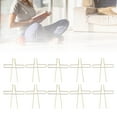 thumbnail image 1 of Clip de Livre de Musique en Métal, Ensemble de 10 Clips de Page en Acier Inoxydable, Support Portable pour Lecture, Piano, Lecture, Cuisine, Jeu en Extérieur, Papier à Notes, 1 of 7