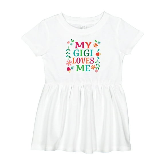 Inktastic My Gigi Loves Me Girls Apparel Girls Baby Dress