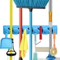 thumbnail image 6 of Limited Time Deal karymi Wall Organizer with Adjustables Slots and Hooks Wall Mounted Tool and Brooms Holders Organization and Storage for The Kitchen and Garage Home Essentials, 6 of 6