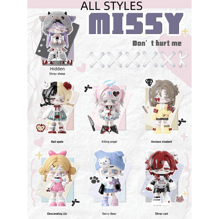 Missy Sweet Mourning Lolita Series Blind Box Figures 1PC Cute