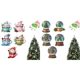 thumbnail image 1 of 5 Uds Acrílico Forma Especial Muñeco Nieve Postre 5D DIY Diamante Arte, 1 of 9