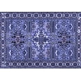 thumbnail image 1 of Ahgly Company Indoor Rectangle Persian Blue Traditional Area Rugs, 4' x 6', 1 of 4