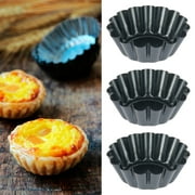 Fznkrag 12-Cavity Nonstick Carbon/Steel Quiche Pan12 Pieces