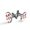 Color 3, variant on Men's Classic Stainless Steel, Stripe Flower Guitar Pattern Cufflinks Business Wedding Shirts, Black