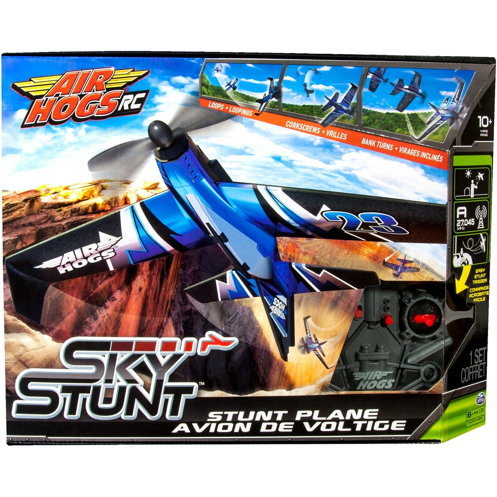 Air Hogs RemoteControlled Sky Stunt, Blue