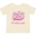 thumbnail image 3 of Inktastic Cute Like My Great Aunt Girls Baby T-Shirt, 3 of 5