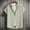 Green, variant on Elvqul Mens Collared Shirts Polo Short Sleeve T-Shirt Summer Quick Dry White Fashion Classic Button Down Tee for Men Solid
