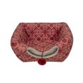 thumbnail image 2 of Soft Spot 2-in-1 Cat Pop up Pet Bed, Rust, 18-inches x 16-inches, 2 of 2