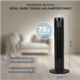 thumbnail image 4 of Ventilador de Torre Digital de 36" 92 CM, 3 Velocidades, 56 db, con Control Remoto, Abanico giratorio: Innovación y Confort para un Ambiente Fresco y Personalizado, 4 of 5