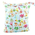 thumbnail image 1 of Waterproof Double Zipper Wet Dry Reusable Diaper Bag, 1 of 3