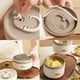 thumbnail image 5 of Lieonvis Caja Térmica Lunch Bento, Juego de Lonchera Apilable con Bolsa Aislante, Bento Boxes Individual de Acero Inoxidable con Cuchara y Palillos Adecuado para Adultos y Niños, 5 of 9