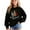 Black, variant on Cozy Girls Christmas Hoodie Festive Holiday Sweater with Unique Xmas Tree Prints Merry Xmas Pullover for Girls