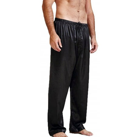 

Zardwill Mens Silk Satin Pajamas Pyjamas Pants Sleep Bottoms Nightwear Sleepwear Trousers