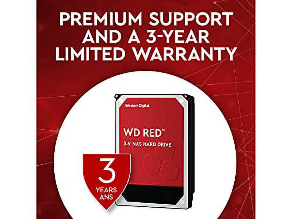 Free Shipping! Western Digital 4TB WD Red NAS Internal Hard Drive