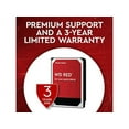 thumbnail image 3 of Western Digital 4TB WD Red NAS Internal Hard Drive HDD - 5400 RPM, SATA 6 Gb/s, SMR, 256MB Cache, 3.5" - WD40EFAX, 3 of 3