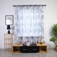 thumbnail image 4 of Hbdhejl Trees Sheer Curtain Tulle Window Treatment Voile Drape Valance Fabric, 4 of 9