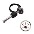 thumbnail image 1 of 0-190Ohm 52MM Water Level Gauge Red Backlight Water Tank Level Indicator Meter With Fuel Level Sensor 200MM 250MM 300MM 400MM ,Easy to Install, 1 of 7