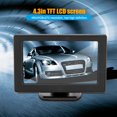 thumbnail image 4 of Écran de Recul, Moniteur de Rétroviseur TFT LCD Entrée AV Bidirectionnelle Réglable pour Système de Recul, 4 of 8