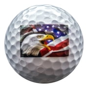 GBM Golf American Flag Golf Ball Assortment – 12 Designs – 12 Pack Patriotic Set