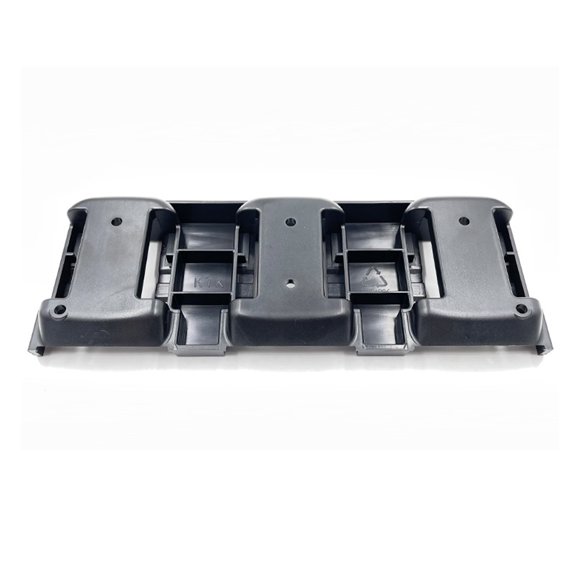 Battery Mount Wall Mounted Storage Holder Plastic Base Plastic Bracket Removable Power Tool Accessory Replacement for Milwaukee M18 18V 1.5Ah