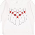 thumbnail image 3 of Inktastic Ten Pins for Bowling Toddler Sweatshirt, 3 of 4