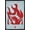 Black Framed Version, variant on WNBA Portland Fire - Logo 26 Wall Poster, 22.375" x 34"