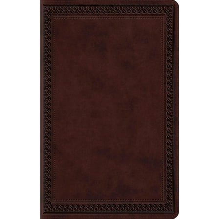 ESV Premium Gift Bible (Trutone, Mahogany, Border Design), (Hardcover)