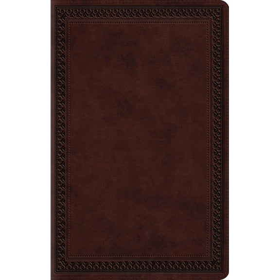 ESV Premium Gift Bible (Trutone, Mahogany, Border Design), (Hardcover)