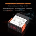 thumbnail image 3 of Digital Temperature Controller STC-1000 Intelligent Temperature Regulator AC 110~220V Refrigerator Thermostat Support Heating/Cooling/Temperature Correction/Delayed Start/High or Low Temperature, 3 of 8