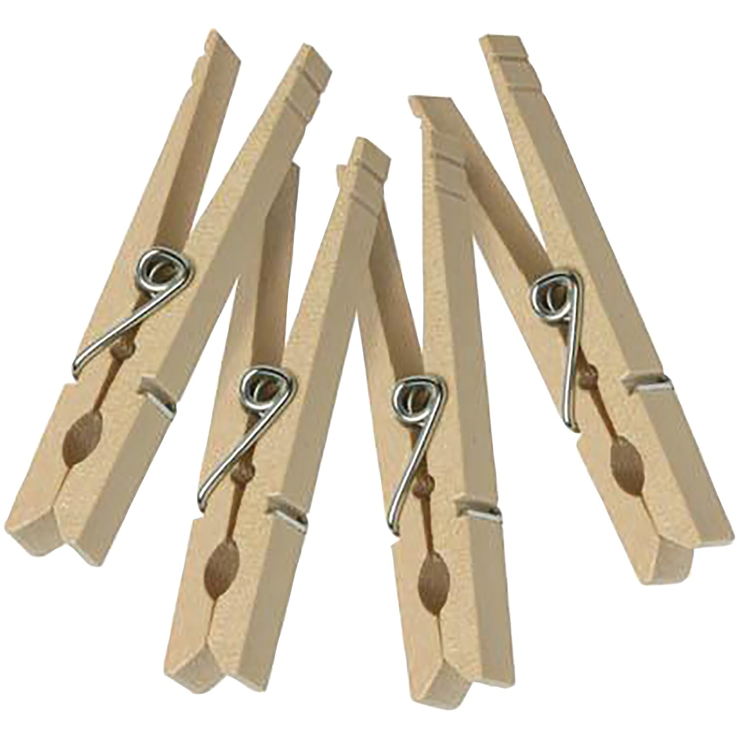 mainstays wood clothespins beige 100 pack walmart com