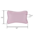 thumbnail image 5 of Almohada de baño para bañera, antideslizante, transpirable, suave, cómodo soporte para la cabeza y el cuello, lavable a máquina, 2 ventosas (rosa claro) JFHHH pequeña, 5 of 5