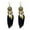 Black, variant on Feather Earrings for Women Vintage Boho Earrings Black Feather Tassel Earrings Long Feather Earrings Western Bohemian Jewelry for Women