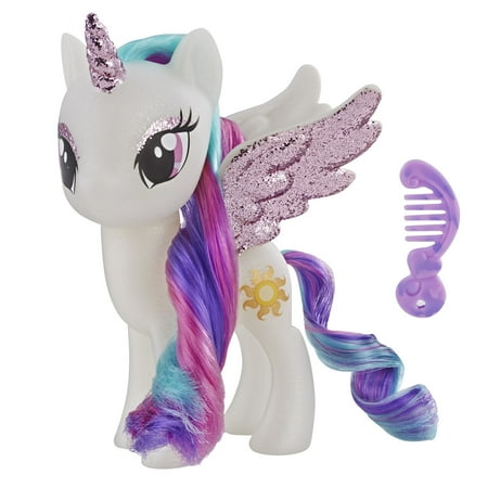 My Little Pony Toy Princess Celestia Sparkling 6-inch Figure for