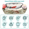 thumbnail image 4 of DIXRUYEE Stroller Organizer Vintage Rose Bouquet Printed, 4 of 7