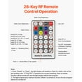 thumbnail image 2 of KFFKFF Starlight Headliner Kit, 550 pieces 0.03 inch 9.8 feet, 16W Twinkle Fiber Optic Star Ceiling Lights for Vehicles, Bluetooth App, Remote Control, Sound Activation, RGBW Light Engine, 2 of 9