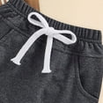 thumbnail image 4 of Baby Boy Summer Outfit Short Sleeve T-Shirt Tops Shorts Set Infant Newborn Clothes 6 12 18 24 Month 2T, 4 of 4