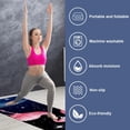 thumbnail image 2 of Flamingo Yoga Mat Towel with Storage Bag, 72.8"x26.8", Suitable for Yoga, Pilates, Fitness, etc. - Gym Towels, Yoga Blankets Included, 2 of 6