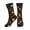 3 Black, variant on Unisex Gold Moon And Stars Novelty Ankle Socks Colorful ComfortSoft Lightweight Sports Athletic Socks