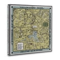 thumbnail image 4 of Stupell Industries Vintage Yellowstone Map History & Language Painting Wrapped Canvas Art Print Wall Art, 24 x 24, 4 of 8
