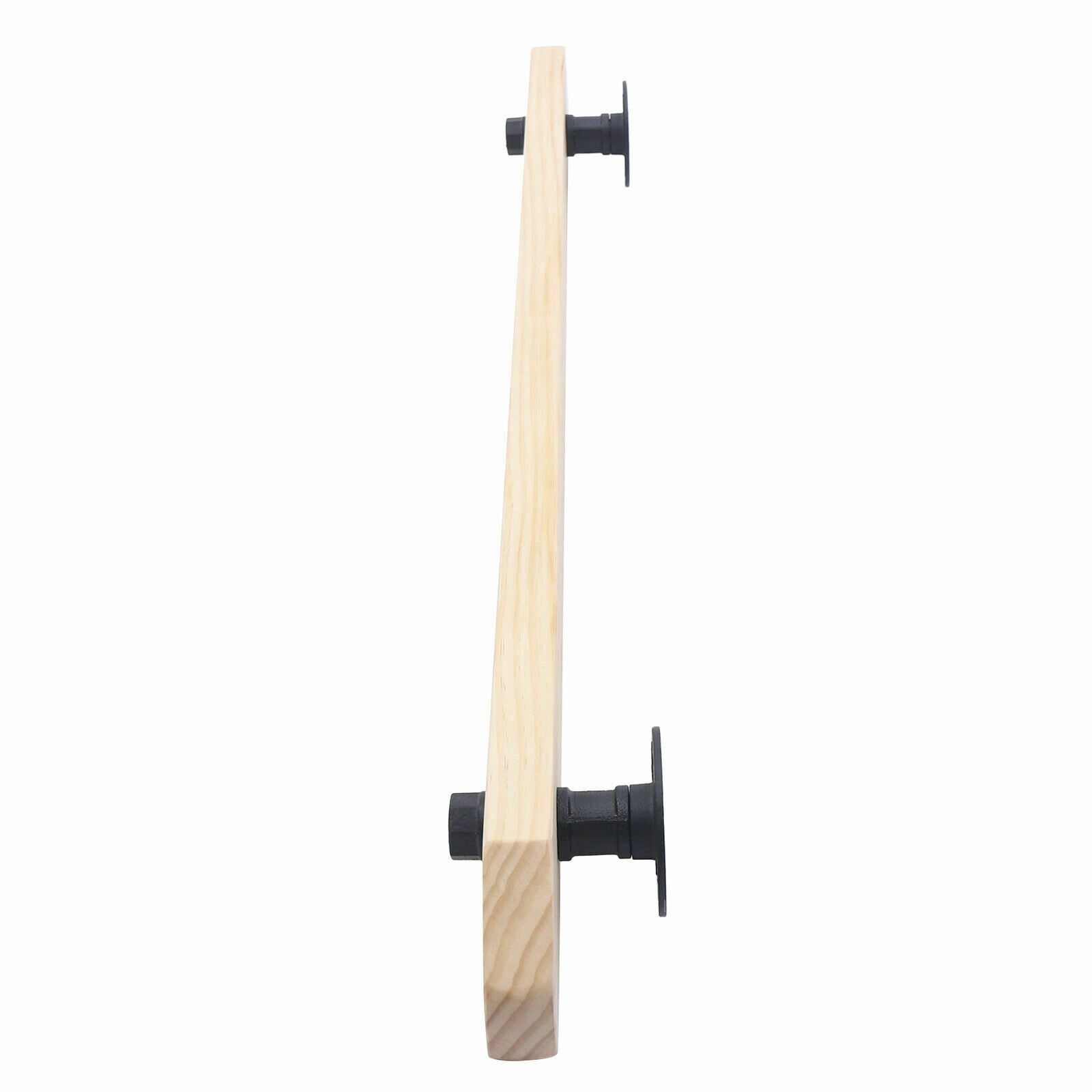 Buy Miumaeov 3.3ft Wood No-Slip Staircase Handrail Rustic Stairway Hand ...