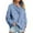 Light Blue#1, variant on Women's Fashion Hoodies & Sweatshirts Quarter Button Down Henley Neck Pullover Oversized Casual Long Sleeve Outfits Winter Loose Clothing Wine M
