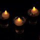 thumbnail image 3 of Velas flotantes sin llama para decoración de bodas, juego de 12, luces LED de té impermeables en tono ámbar, 3 of 3