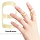 thumbnail image 4 of Oval Finger Splint Comfortable to Wear Trigger/Mallet/Arthritis/Straightening Trigger Finger Splint Thumb/Middle/Ring/Index/Pinky Finger Brace Support, 4 of 5