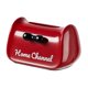 thumbnail image 3 of Porta pañuelos de escritorio, adorno para caja de pañuelos, papel higiénico con forma de lazo moderno rojo, 3 of 9