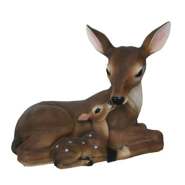 Esschert Design 37000029 Polyresin Deer with Fawn