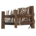 thumbnail image 3 of MRLESS Miniature Fence For Dollhouse Micro Landscape Decorations Small Garden Accessories Wooden Picket Fence For Bonsai Fairy Garden Diy Crafts Outdoor Decor 14.8cm, 3 of 8