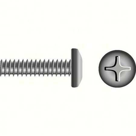 

SeaChoice 00514; 1/4-20 X2 Phillips Head Pan Machine Screw Stainless Steel 50/ Bag