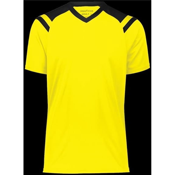 Youth Sheffield Jersey, Electric Yellow & Black - 2XS