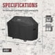 thumbnail image 2 of Premium Grill Cover for Genesis II - Weatherproof Outdoor BBQ Protection, 2 of 2